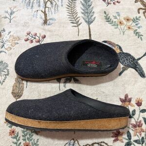 Haflinger GZL Leather Trim Grizzly size 43